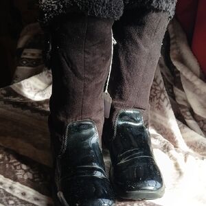 Nine West Black Kids Boots